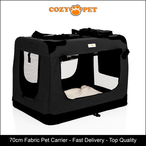 Fabric dog crate 70cm - crate,