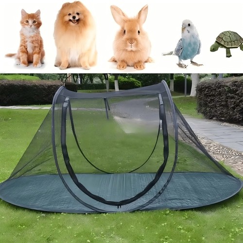 Foldable soft fabric dog crate - dog,