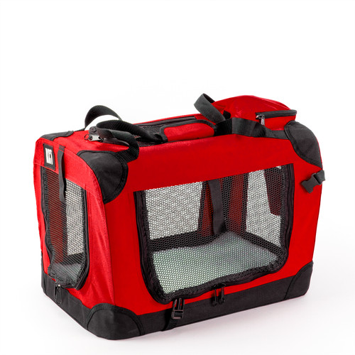 Fabric pet carrier bag - fabric,