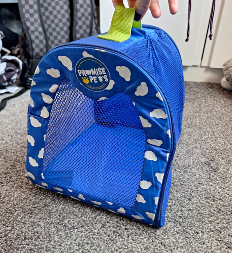 Promise pets carry case - promise, case,blue