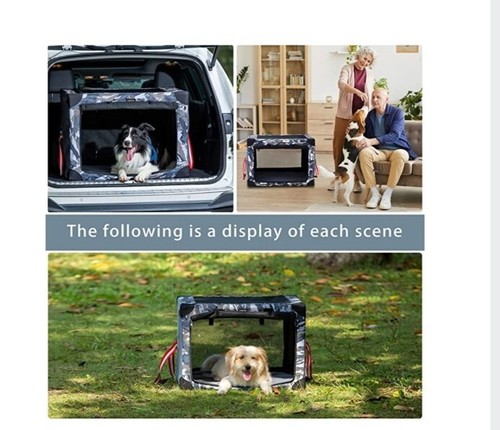 Portable dog and cat crate - dog,