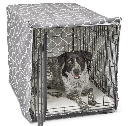 Dog crate cover - crate,