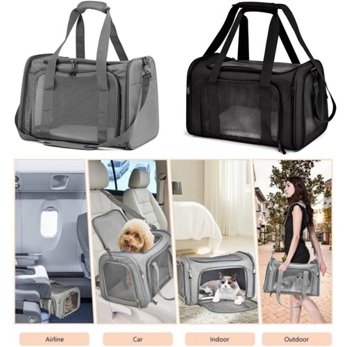 Fabric dog crate puppy - dog, carrier