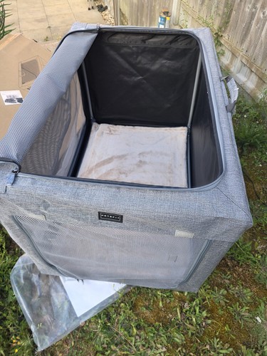 Dog crate with - dog,