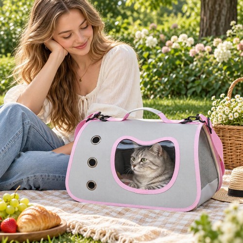 Large cat carrier bag pet - carrier,