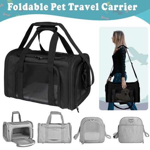 Medium black fabric pet - medium,