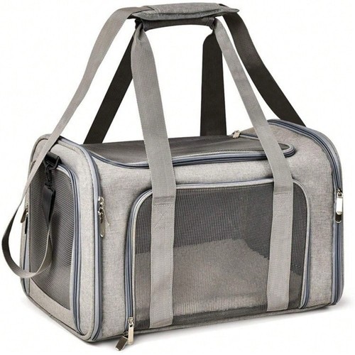 Fabric pet carrier bag - pet,