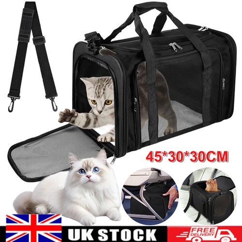 Large pet carrier bag portable - large,