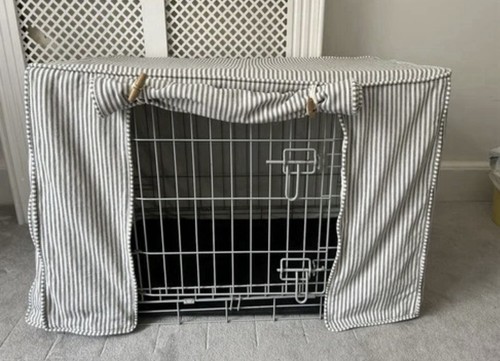 Dog crate cover - crate, in