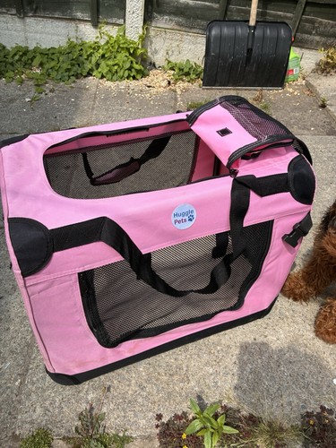 Hugglepets fabric dog crate - hugglepets,