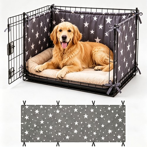 Pet crate side liner soft - side,