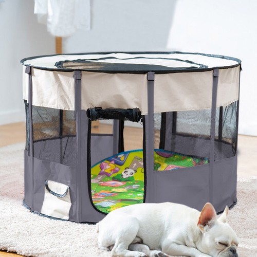 Soft foldable fabric dog - dog, crate