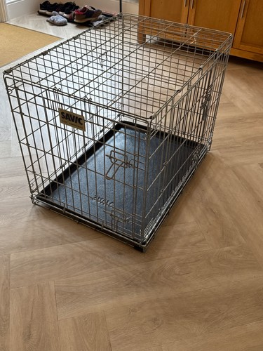 Savic steel folding dog - folding, cage