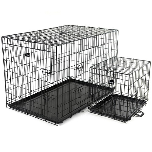 Dog cage pet puppy - cage, metal